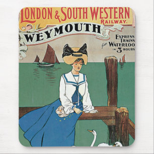 Londen & Southwestern ~ Weymouth Muismat