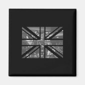 Londen Souvenir Britse vlag Boxing Match Funky Co Magneet (Voorkant)