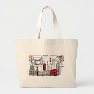 Londen souvenir fuseert.jpg grote tote bag