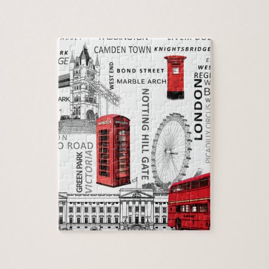 Londen souvenir fuseert.jpg legpuzzel (Verticaal)