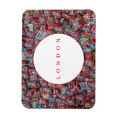 Londen souvenir magneten uitzicht koelkastmagneet (Verticaal)