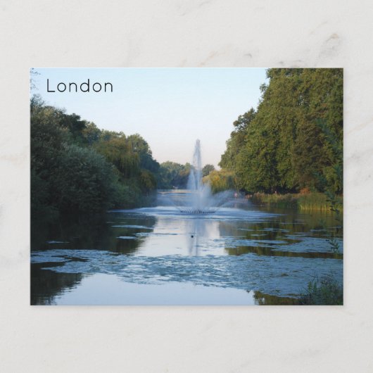 Londen - St James' Park Feestdagenkaart (Voorkant)