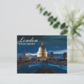 Londen - St Paul's Cathedral-briefkaart Briefkaart (Staand voorkant)