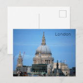 Londen - St Paul's Cathedral Feestdagenkaart (Voorkant / Achterkant)
