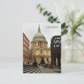 Londen - St Paul's Cathedral Feestdagenkaart (Staand voorkant)