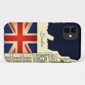 Londen Stad Big Ben Union Jack Vlag Case-Mate iPhone Case (Achterkant (horizontaal))