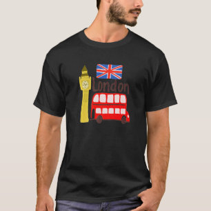 Londen Stad Engeland UK souvenir voor mannen vrouw T-shirt