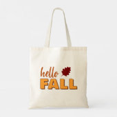 Londen Stad Herfst Tote Bag (Achterkant)