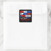 Londen stickers (Tas)