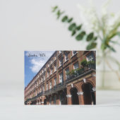 londen straat briefkaart (Staand voorkant)