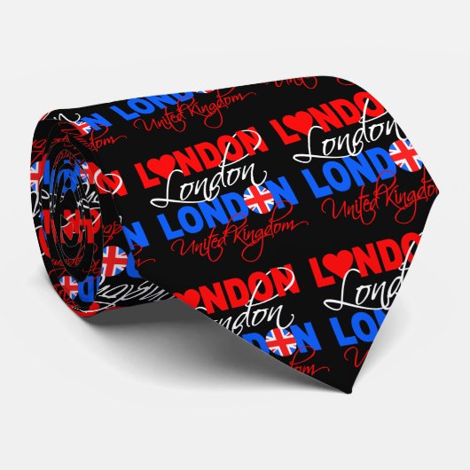 Londen stropdas (Opgerold)
