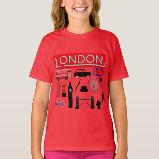 Londen T-shirt (Voorkant)