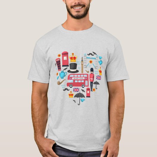 Londen T-shirt (Voorkant)