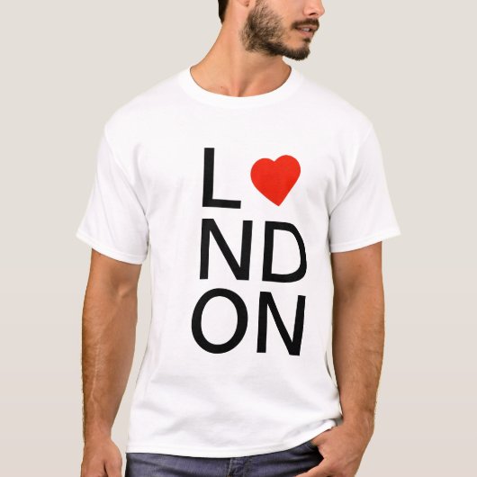 LONDEN T-SHIRT (Voorkant)