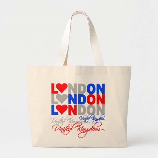 Londen tas - kies stijl & kleur (Voorkant)