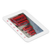 Londen telefoonboxen uitzicht koelkastmagneet magneet (Rechterzijde)