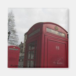 Londen telefoondozen magneet