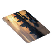 Londen - Theems bij zonsopgang Magnet Magneet (Rechterzijde)