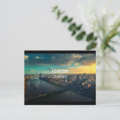Londen - Theems Briefkaart (Staand voorkant)