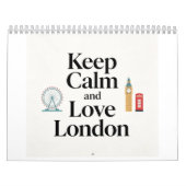 Londen thema 2027 kalender (Hoes)