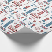 Londen Thema Gift Wrap Cadeaupapier (Hoek)