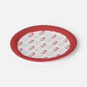 Londen Thema Kinder gezamenlijke verjaardagsfeest Papieren Bordje (Gekanteld)