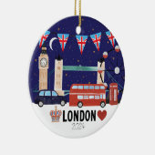 Londen Thema Ornament 2024 (Rechts)