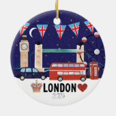 Londen Thema Ornament 2024 (Achterkant)