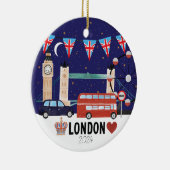 Londen Thema Ornament 2024 (Rechts)