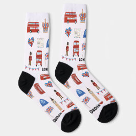 Londen Theme Crew Sokken | Cadeau voor reisliefheb