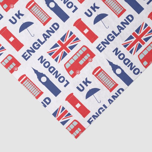 Londen Tissuepapier (Detail)