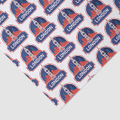 Londen Tissuepapier (Detail)