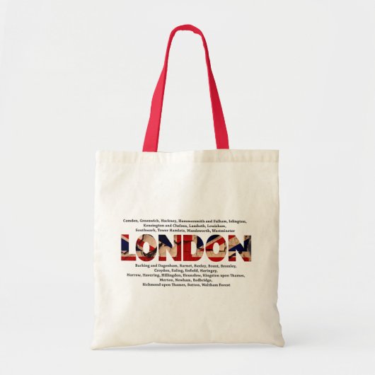 Londen Tote Bag (Voorkant)