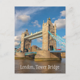 Londen, Tower Bridge, briefkaart voor fotografie