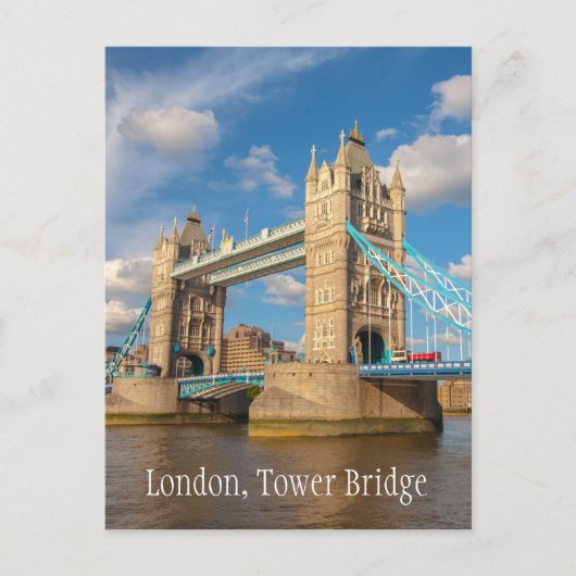 Londen, Tower Bridge, briefkaart voor fotografie (Voorkant)