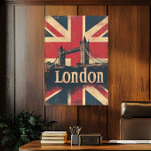  Londen Tower Bridge Travel Poster