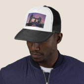 Londen Tower Bridge Trucker Pet (In situ)