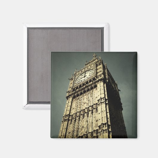 Londen - Tower en Big Ben Magnet (Voorkant / Achterkant)
