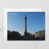 Londen - Trafalgar Square Feestdagenkaart (Voorkant / Achterkant)