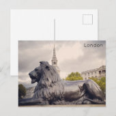 Londen - Trafalgar Square Feestdagenkaart (Voorkant / Achterkant)