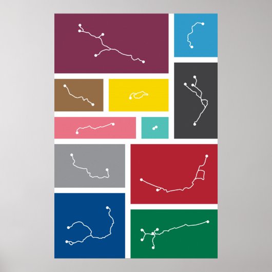 Londen - Transitpaletten Poster (Voorkant)