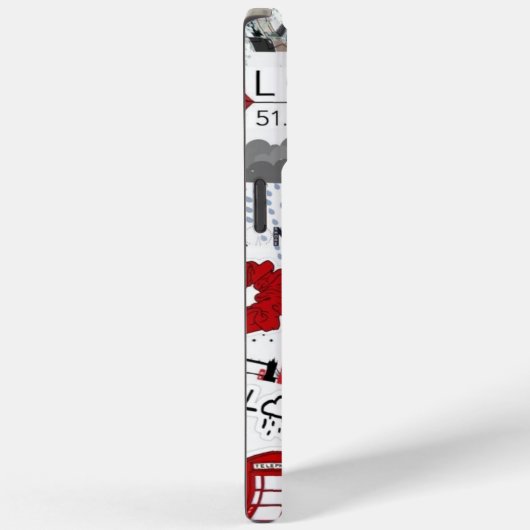 Londen Travel Keepsake iPhone / iPad Case (Achterkant / Rechts)