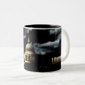 Londen Tweekleurige Koffiemok (Voorkant rechts)