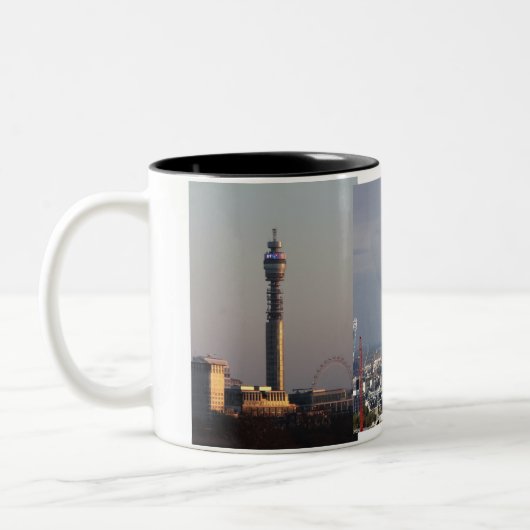 Londen Tweekleurige Koffiemok (Links)