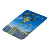 Londen uitzicht van Westminster Bridge koelkastmag Magneet (Linkerzijde)