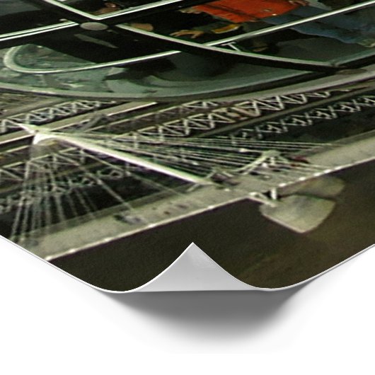 LONDEN UITZICHT VIA LONDON EYE PODS Poster (Hoek)