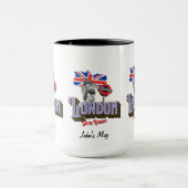 Londen UK, Big Ben, Underground, Union Jack Mok (Midden)