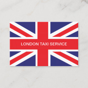 Londen UK Taxi Service Visitekaartje