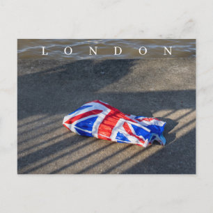 Londen Union Jack draagtas briefkaart