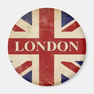 Londen - Union Jack - I Love London Magneet